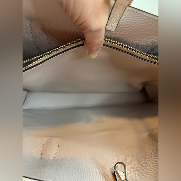 Kate Spade Eva Large Tote/Shoulder Bag Pearl/Cream - Picture 7 of 10